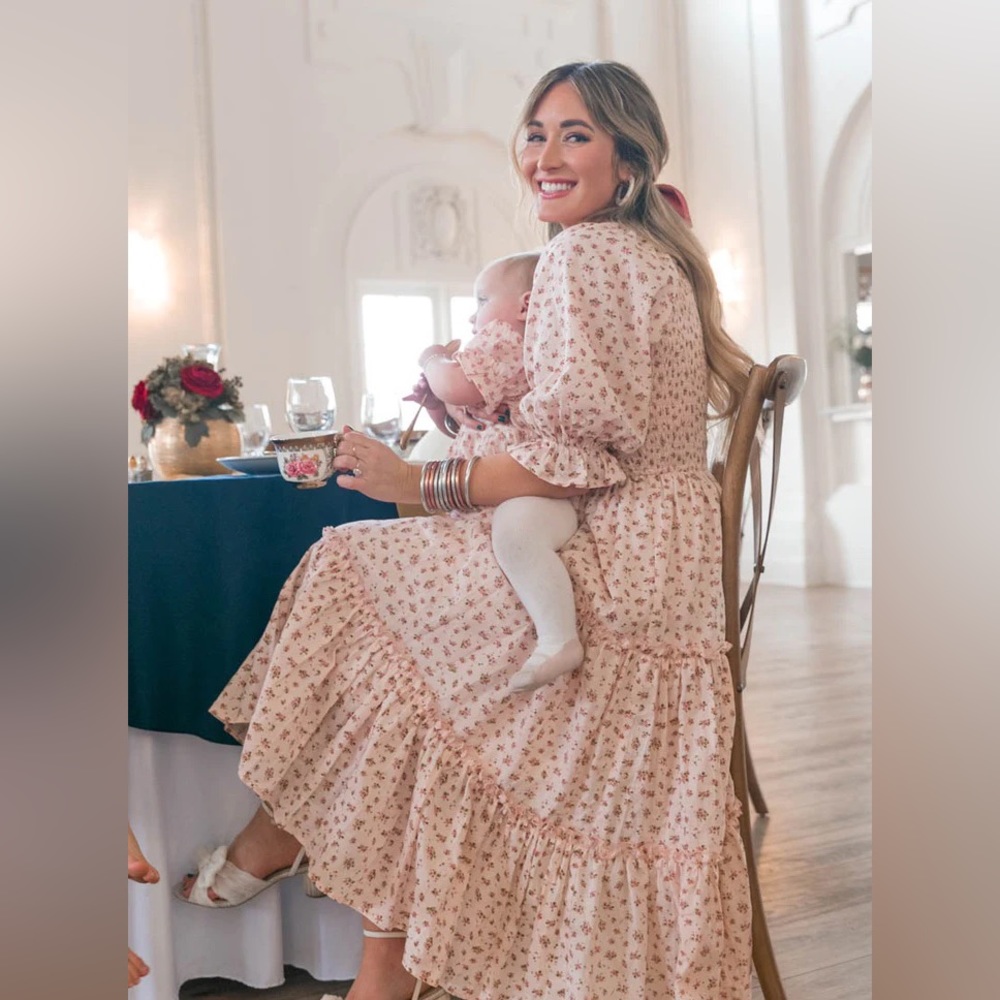 Ivy City Co Madeline smocked dress